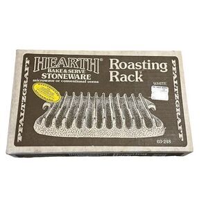 Stoneware Roasting Rack, Pfaltzgraff NWT